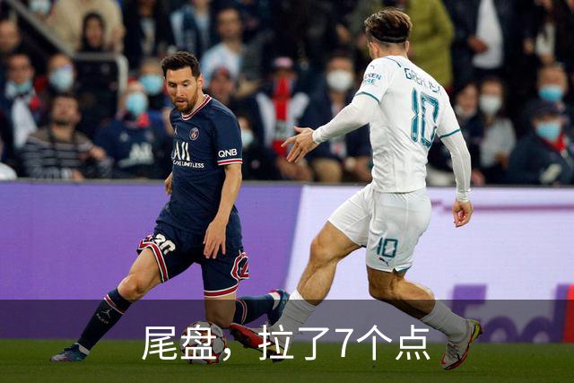 尾盘，拉了7个点